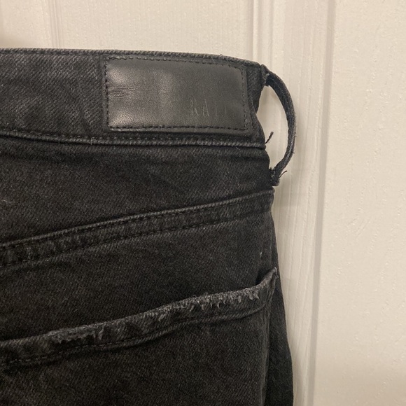 RAILS Sunset high-rise black flared jeans, size 26 - Picture 6 of 8